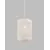 Pendul Nova Luce Aurora, 1xE27, alb, fildes