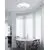 Plafoniera cristal Nova Luce Era, 3xE27, alb