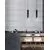 Pendul Nova Luce Pero, 1xGU10, auriu, negru