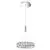 Pendul cristal LED Nova Luce Corona, 12W, crom