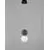 Pendul Nova Luce Zero, 1xG9, alb, gri, negru, opal