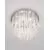 Lustra cristal Nova Luce Nunzia, 6xG9, crom