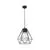 Pendul Nova Luce Isidora, 1xE27, negru, IP54