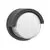 Aplica LED Nova Luce Max, 12W, 3000K, rotund, gri inchis, IP65