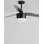 Plafoniera cu ventilator LED Nova Luce Monsoon, 18W, alb, stejar, telecomanda