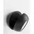 Spot mobil LED Nova Luce Gon, 5W, negru, rotund, IP20