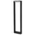 Stalp mediu LED Nova Luce Volvel, 7W, negru, IP54