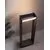 Stalp mic LED Nova Luce Twin, 10W, gri inchis, IP54