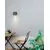 Aplica Nova Luce Nero, 1xGU10, patrat, gri inchis, IP54