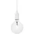 Pendul Ideal Lux Edison, 1xE27, alb