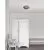 Plafoniera Nova Luce Clam, 2xE27, alb, fumuriu