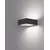 Aplica LED Nova Luce Bliss, 7W, 3000K, gri inchis, IP54