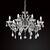 Candelabru cristal Ideal Lux Colossal, 8xE14, gri