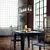 Lustra Ideal Lux Igor, 4xE27, negru-transparent