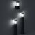 Stalp mediu, Ideal Lux Tronco, 1xE27, 155x605mm, antracit, IP65, 026985