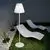 Lampadar gradina, Ideal Lux Itaca, 1xE27, 390x1695mm, alb, IP44, 180953