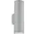 Aplica exterior, Ideal Lux Gun, 2xGU10, 65x110x210mm, gri, IP44, 163628
