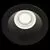 Spot fix incastrat Maytoni Share, 1xGU10, negru, rotund, IP20