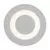 Spot LED pentru trepte, pardoseli, gradina, incastrat Maytoni Limo, 3W, 3000K, alb, rotund, IP65