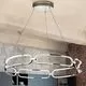 Pendul LED Schuller Colette, 65W, crom, dimabil, telecomanda