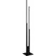 Lampadar LED Eglo Fraioli-Z, 34W, alb, negru, dimabil, telecomanda, Smart control App