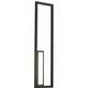 Aplica LED Mantra Boutique, 38.5W, 3000K, negru