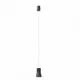 Pendul LED Mantra Pagoda, 950lm, 12.5W, negru