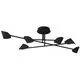 Lustra LED Mantra Capuccina, 44.5W, negru