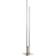 Lampadar LED Eglo Fraioli-Z, 34W, alb, nichel satinat, dimabil, telecomanda, Smart control App