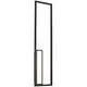 Aplica LED Mantra Boutique, 49W, 3000K, negru, dimabil