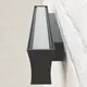 Aplica LED Mantra Hanok, 950lm, 14W, negru