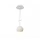 Pendul Mantra Galaxia, 1xE27 max. 20W, Hmax 3210 mm, D120 mm, alb