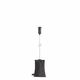 Sistem suspendare de capat pentru pendul LED Hanok Mantra, negru
