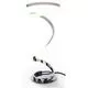 Veioza LED Mantra Helix, 20W, argintiu, crom