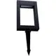 Stalp mic LED AZzardo Frame, 8W, 3000K, negru, IP54
