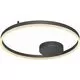 Plafoniera LED AZzardo Halo, 42W, negru