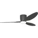 Plafoniera cu ventilator LED AZzardo Veneti, 18W, negru