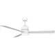 Plafoniera cu ventilator LED AZzardo Vinca, 18W, alb