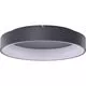Plafoniera LED AZzardo Solvent, 120W, rotund, gri, dimabil