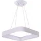 Pendul LED AZzardo Solvent, 92W, patrat, alb, dimabil