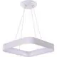Pendul LED AZzardo Solvent, 42W, patrat, alb, dimabil