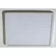 Plafoniera LED AZzardo Slim Square, 24W, 4000K, alb, incastrata