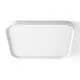 Plafoniera LED AZzardo Thin, 50W, patrat, alb