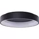 Plafoniera LED AZzardo Solvent, 120W, rotund, negru, dimabil