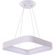 Pendul LED AZzardo Solvent, 32W, patrat, alb, dimabil