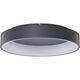 Plafoniera LED AZzardo Solvent, 92W, rotund, gri, dimabil