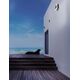 Aplica LED AZzardo Enok Square, 9W, 4000K, capac magnetic, negru, IP54