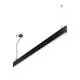 Pendul LED Ideal Lux Linus, 34W, negru, dimabil, 4000K