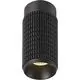 Spot fix aplicat AZzardo Avica, 1xGU10, negru, rotund, IP20