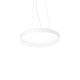 Pendul LED Ideal Lux Fly, 18W, alb, 350 mm, 3000K